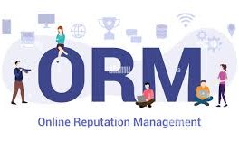 Online reputation management illustration